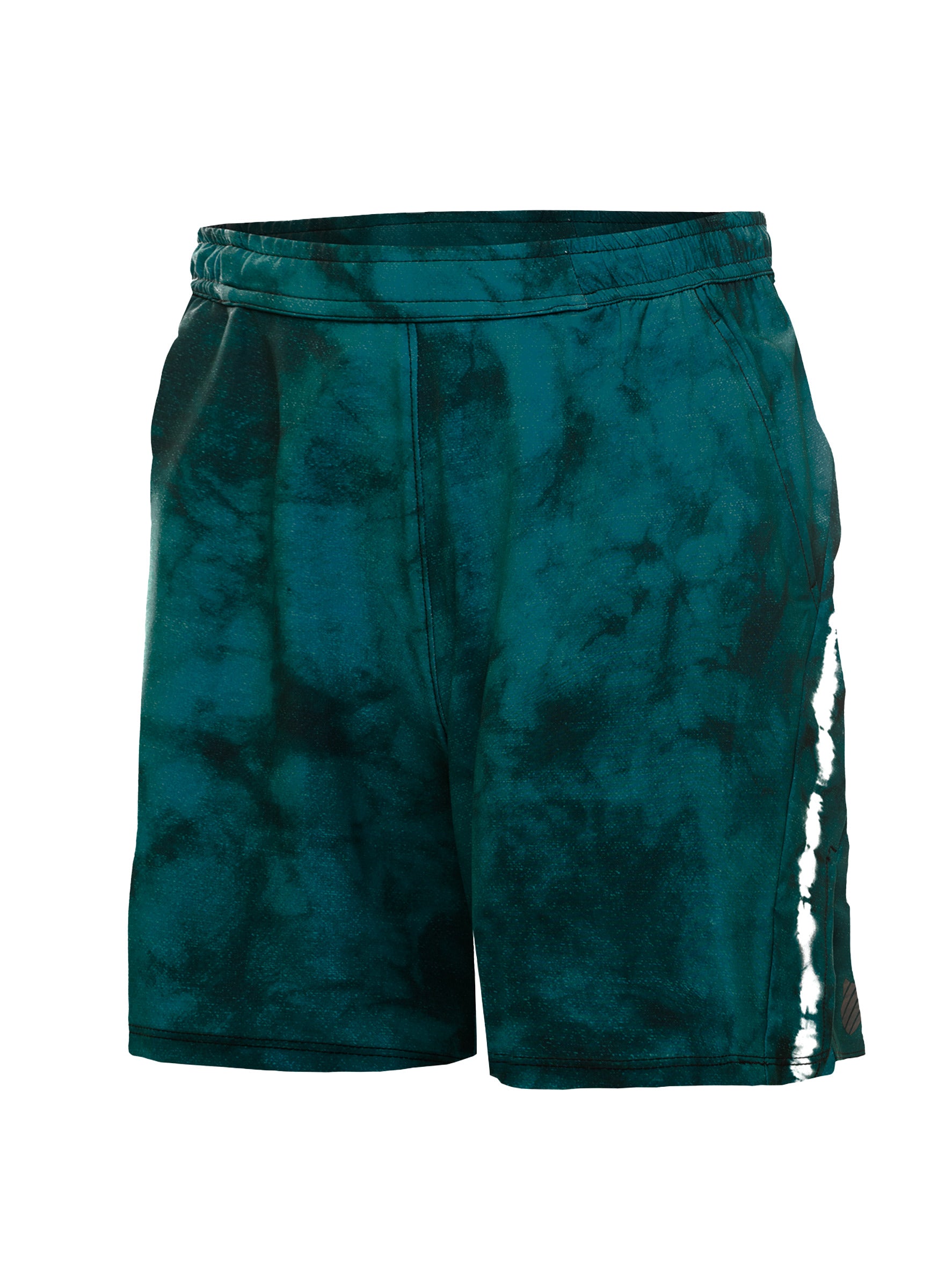 107241-440 | TIDE DYE SHORT-7 | EVERGREEN