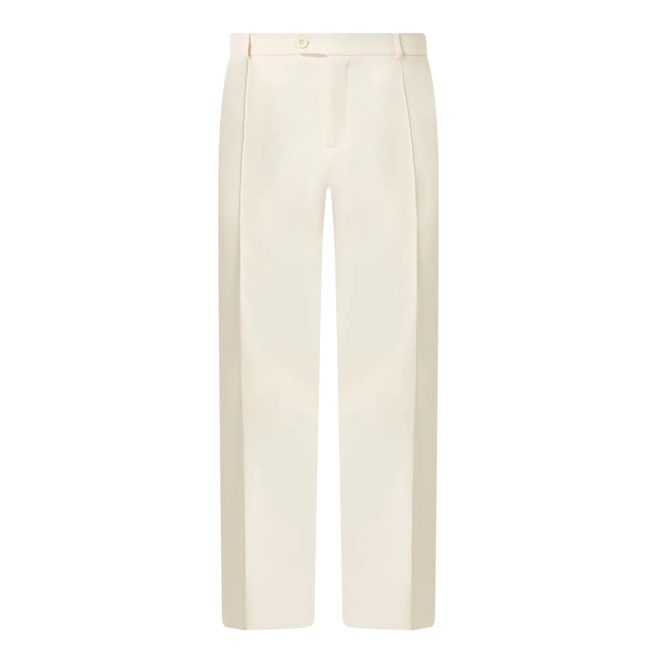 ABOUT:BLANK Pleated Casual Trousers - Ecru