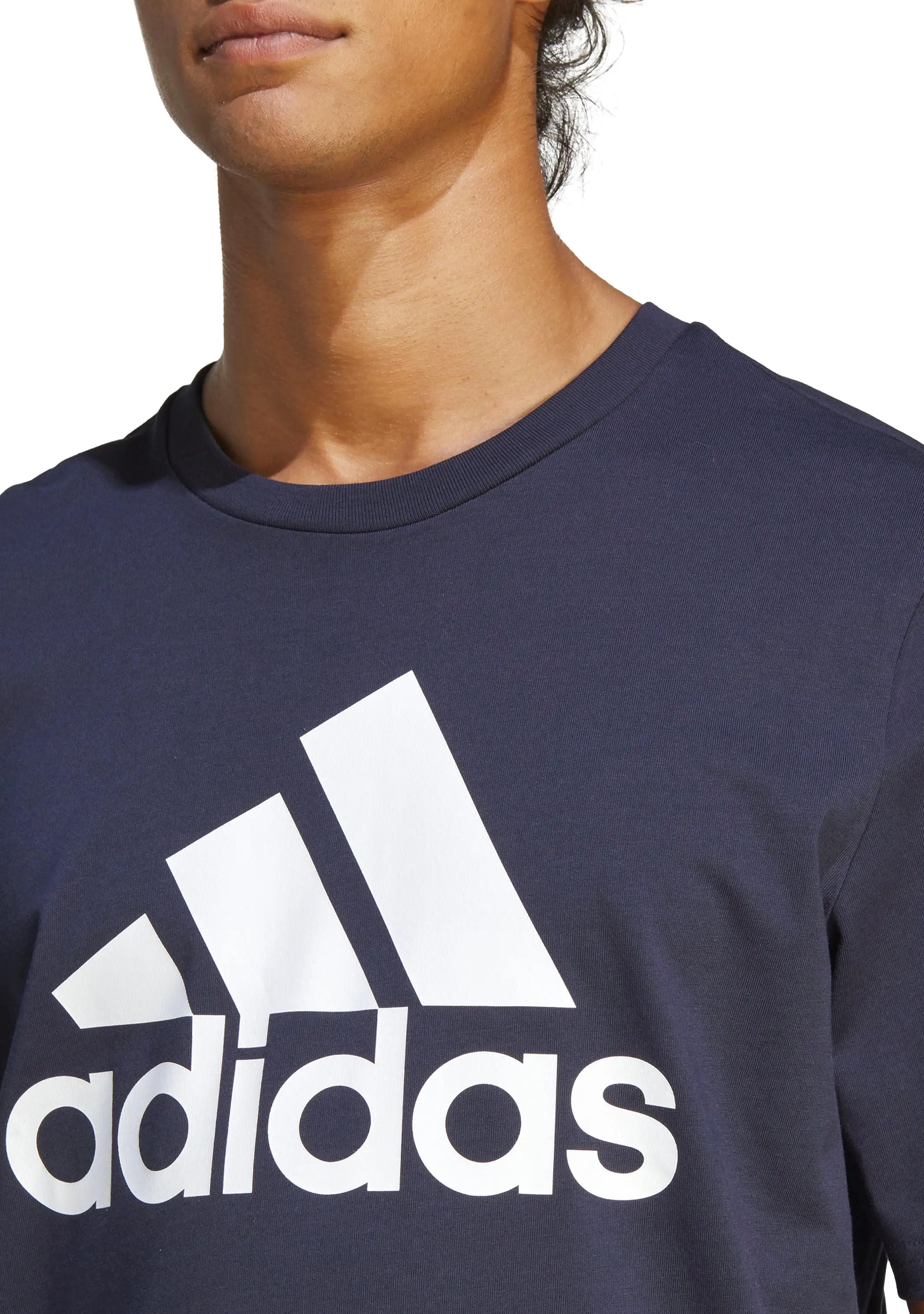 Adidas Mens Essentials Big Logo Tee <br> GK9122/IC9348