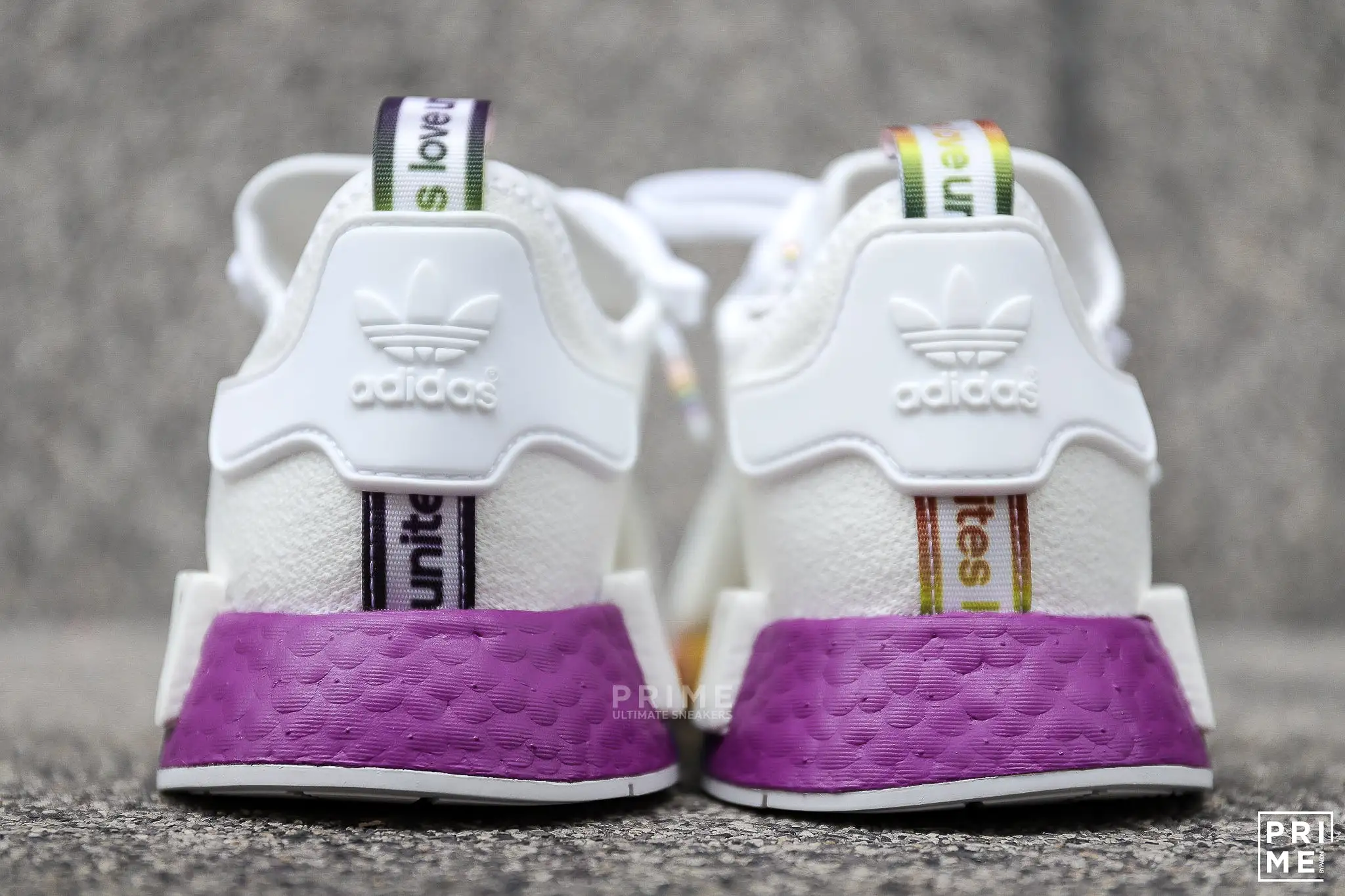 Adidas NMD R1  PRIDE Cloud White Limited  Love unite(FY9024)