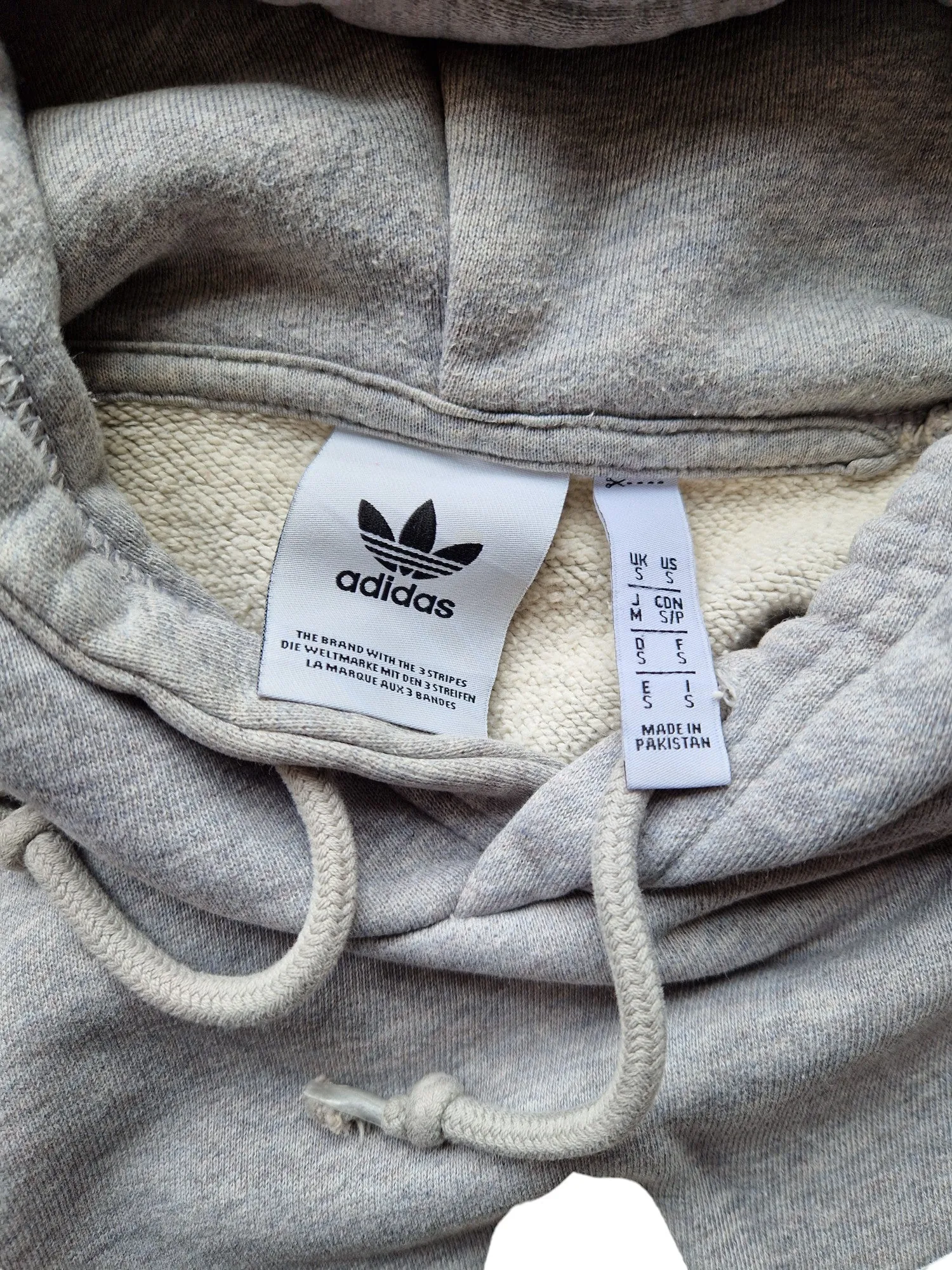 Adidas Spell Out Hoodie - Size Small