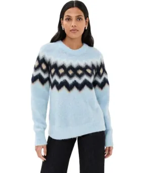 A.l.c. A. L.C. Ezra Sweater Light Blue Multi XS