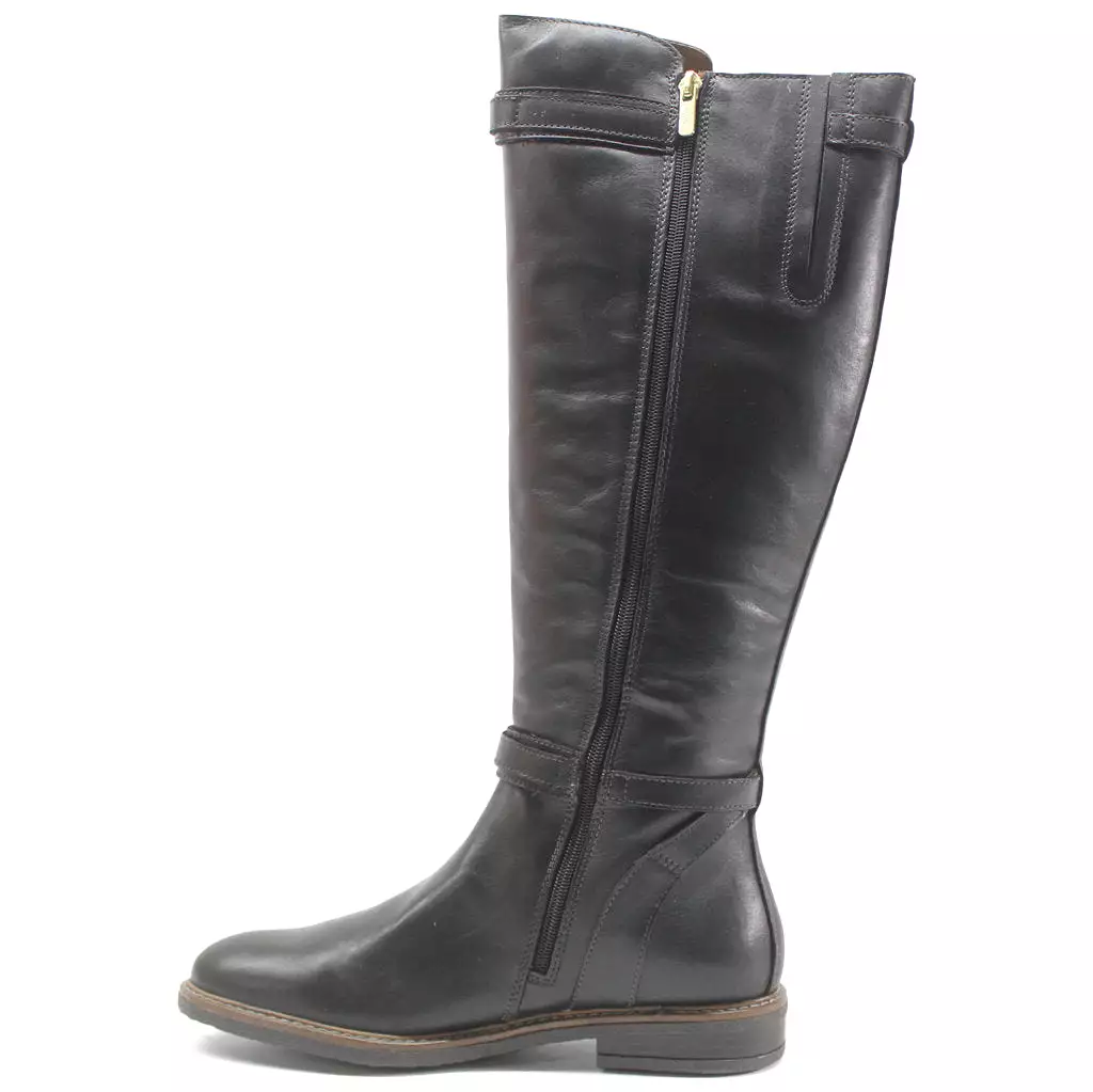 Aldaya Leather Women's Calf Length Boots