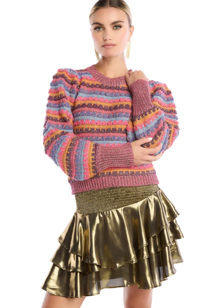 Allison Metallic Adelle Sweater ***FINAL SALE***