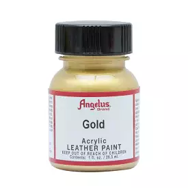 Angelus Gold Leather Paint 079