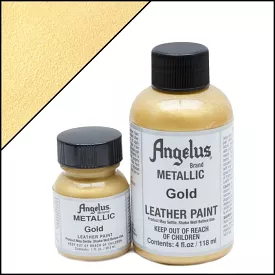 Angelus Leather Paint Metallic Gold