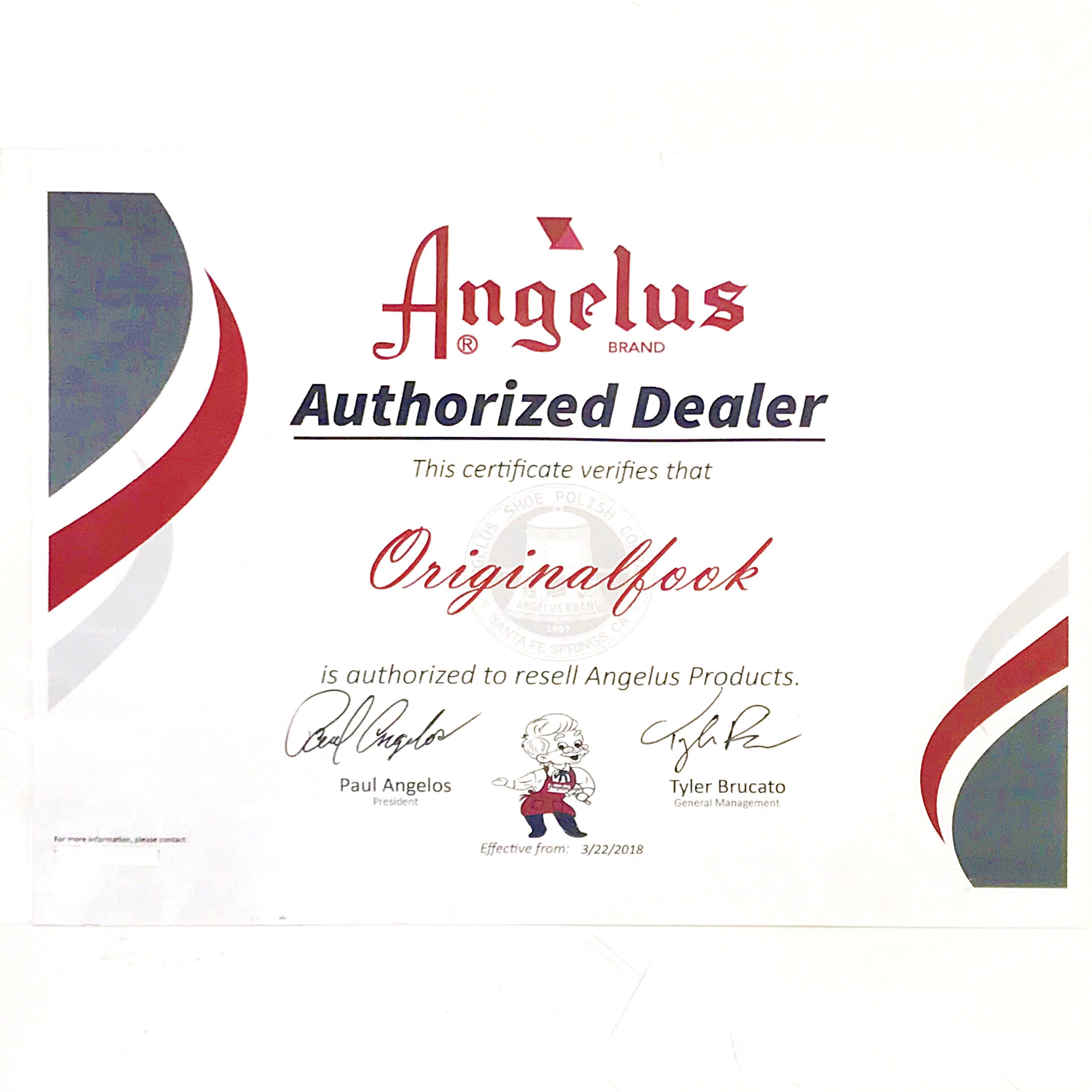 Angelus Leather Paint Metallic Gold