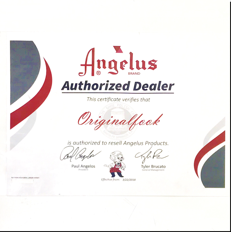 Angelus Pearlescent Leather Paint 18K Gold