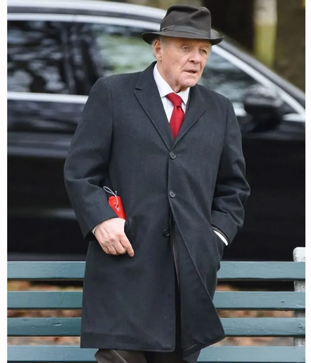 Anthony Hopkins Armageddon Time Wool Coat