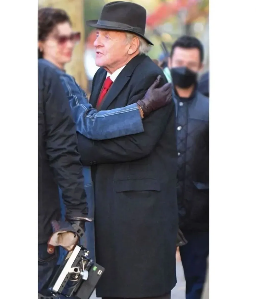 Anthony Hopkins Armageddon Time Wool Coat