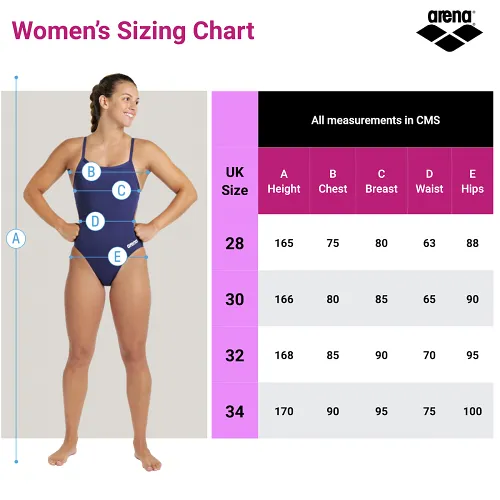 Arena Icons Women's Swimsuit | Super Fly Back | Nespola- Royal