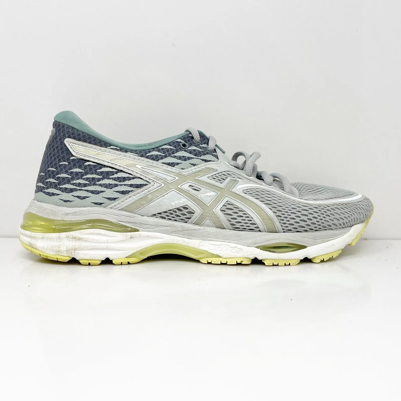 Asics Womens Gel Cumulus 19 T7B8N Gray Running Shoes Sneakers Size 7.5