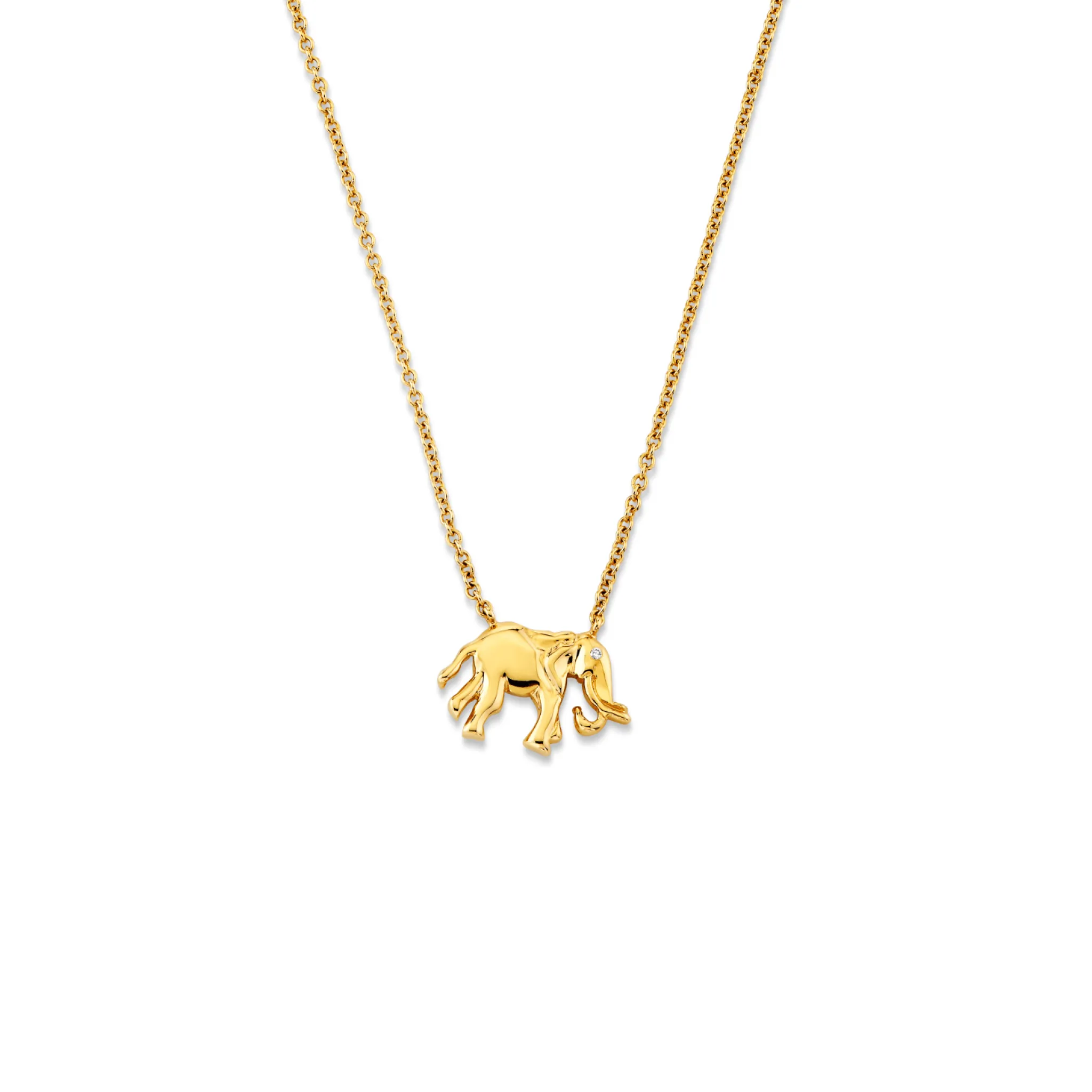 Baby Elephant Necklace