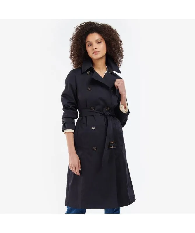 Barbour Greta Trench Coat | Navy