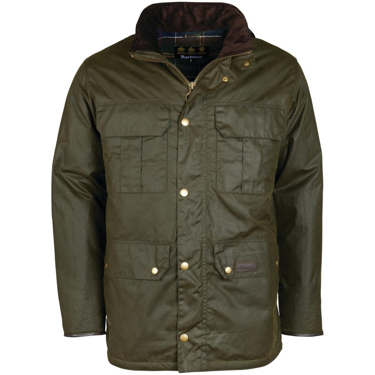 Barbour Malcolm Wax Olive