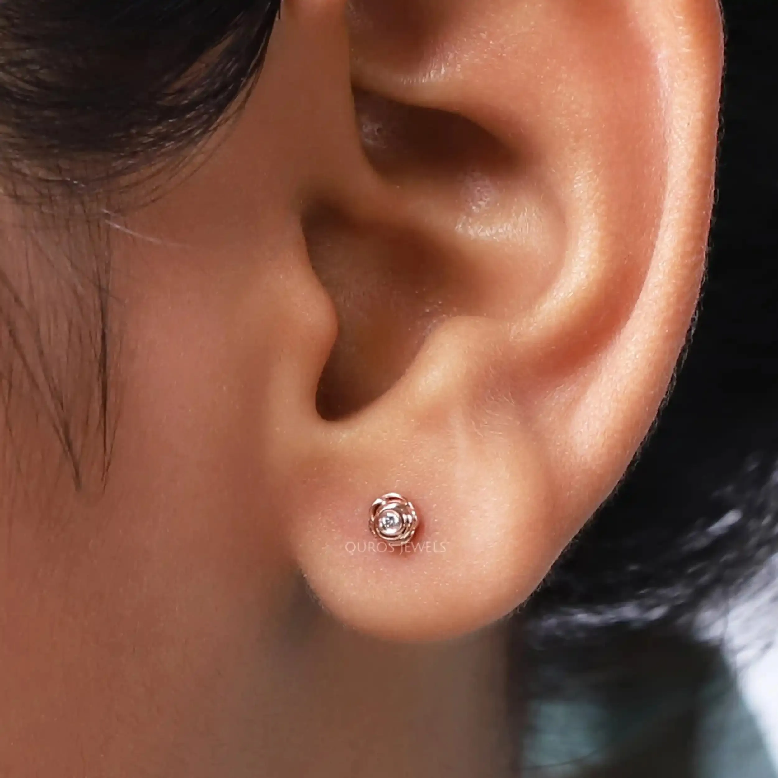 Blushing Rose Baby Stud