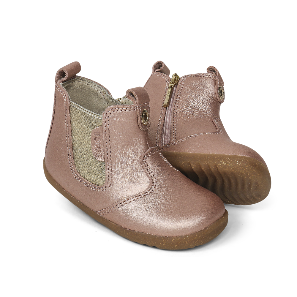 Bobux Step Up Jodhpur Rose Gold