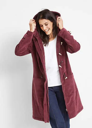 bonprix Cord Duffle Coat | Kaleidoscope