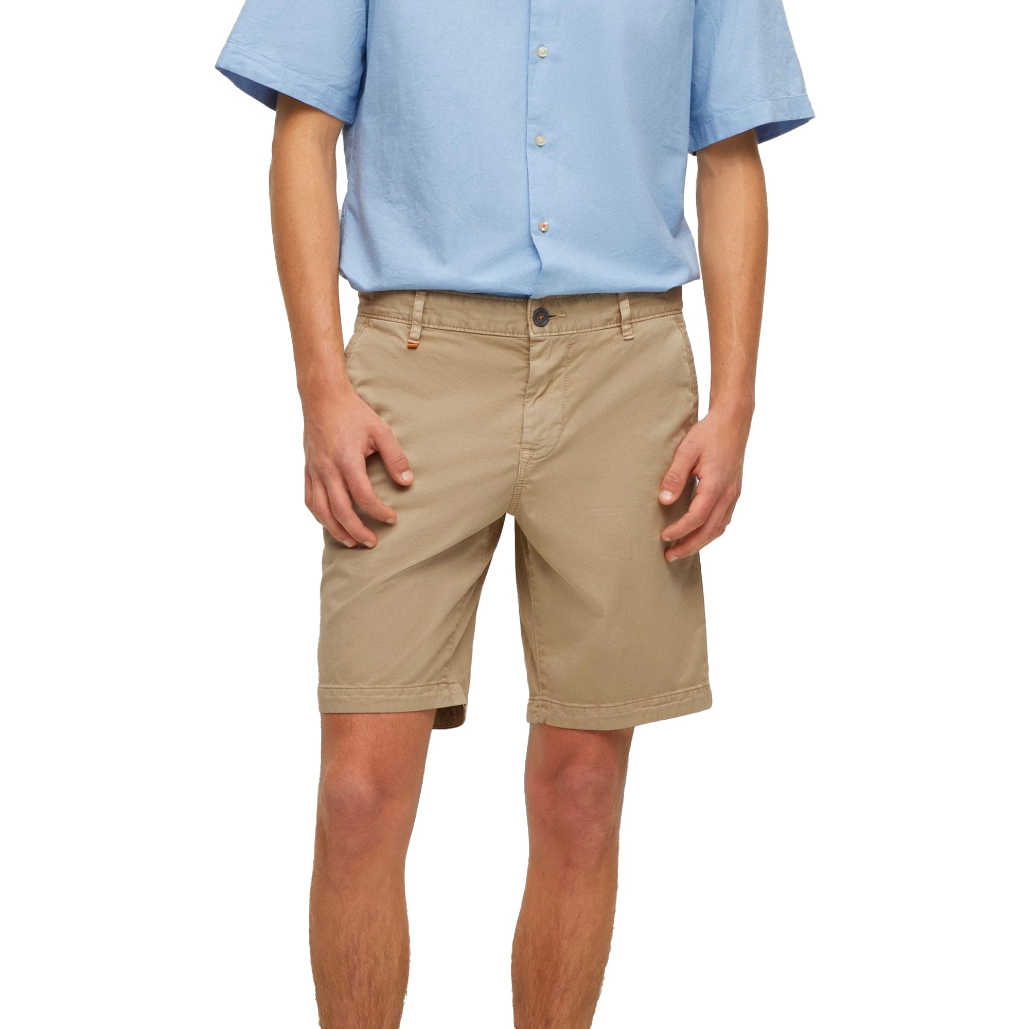 Boss Schino ST Slim Chino Shorts  - Beige