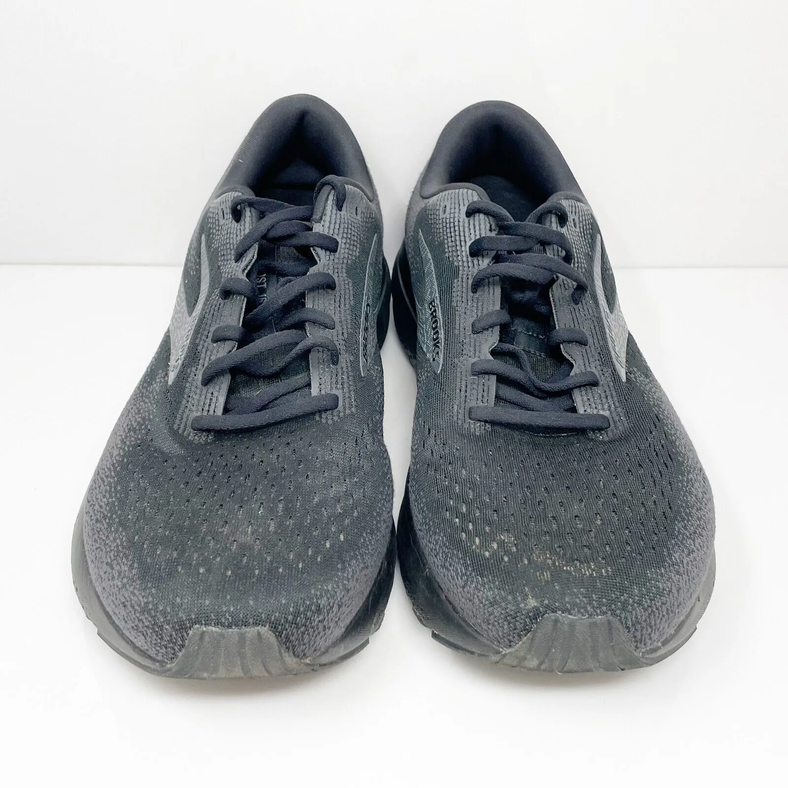 Brooks Mens Ghost 16 1104184E020 Black Running Shoes Sneakers Size 12.5 4E