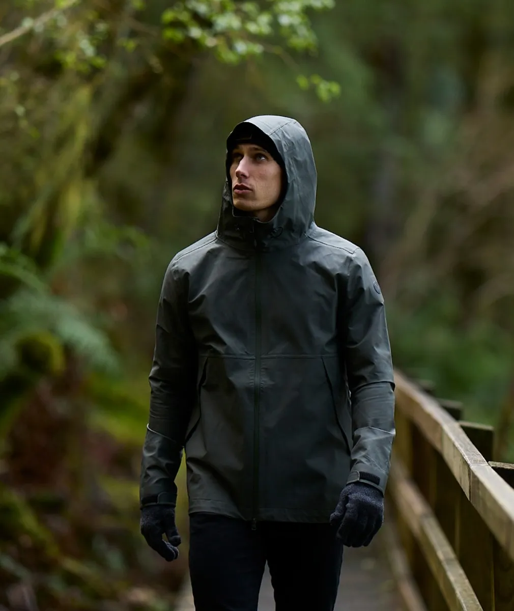 Buy Men's Swanson Rain Jacket (Forest) - Swanndri NZ