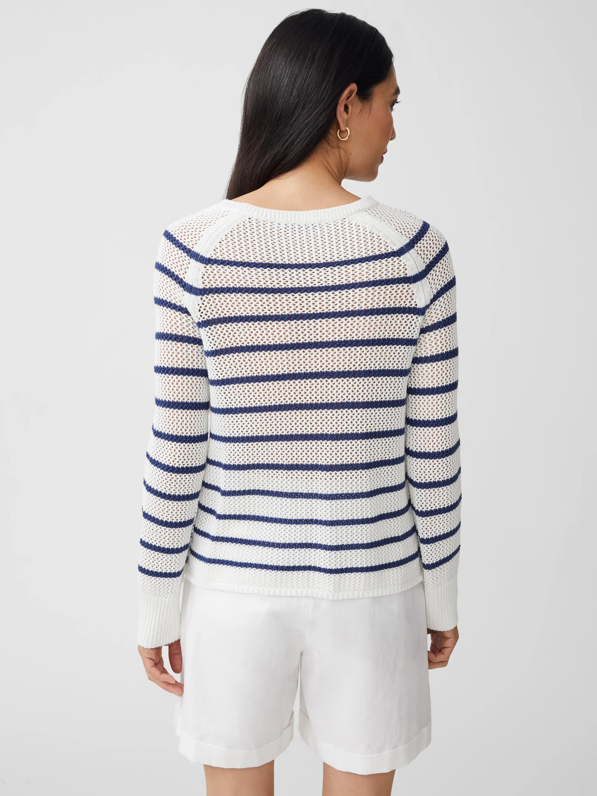 Cape Sweater in Stripe