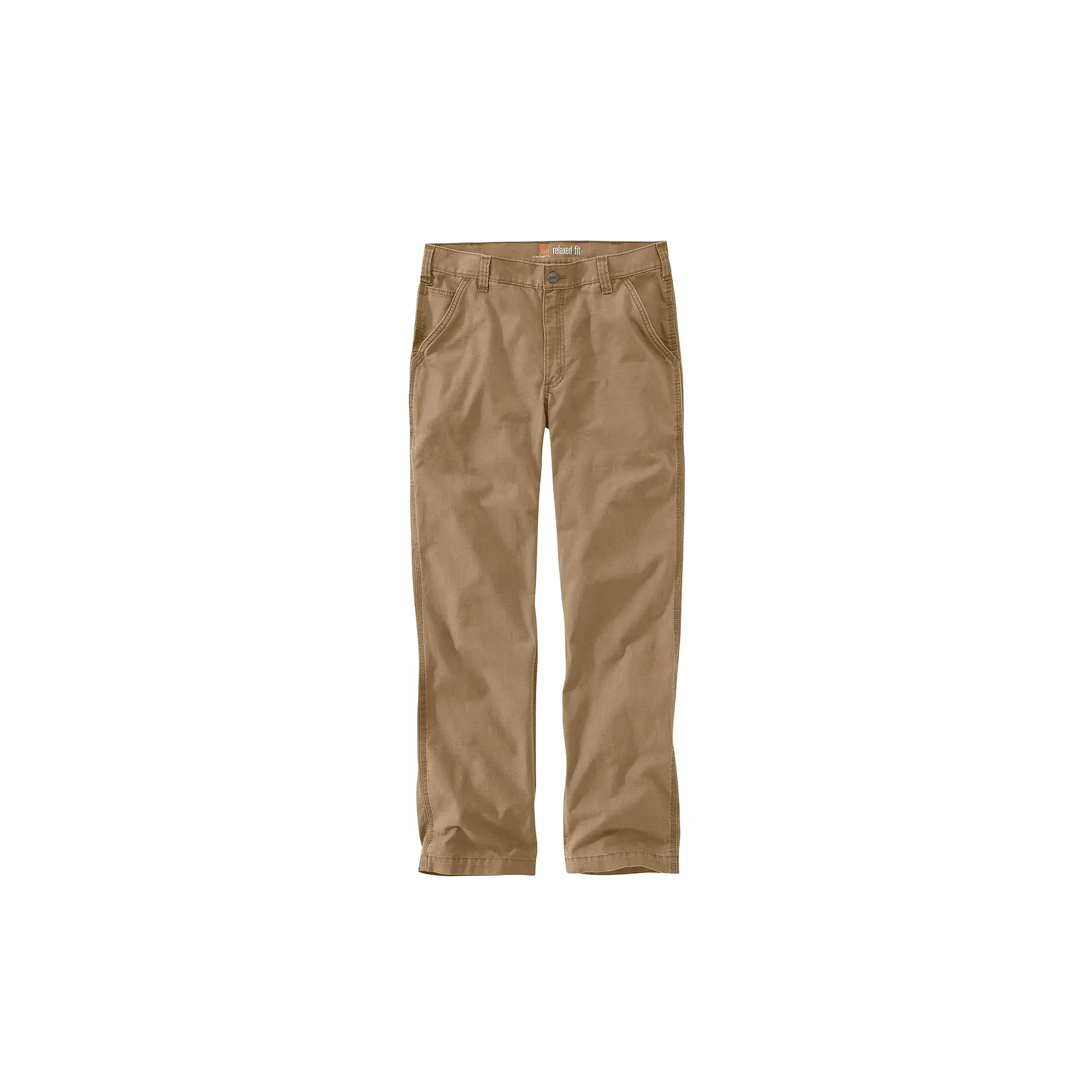 Carhartt Rugged Flex Relaxed Fit Canvas Work Pant Dark Khaki