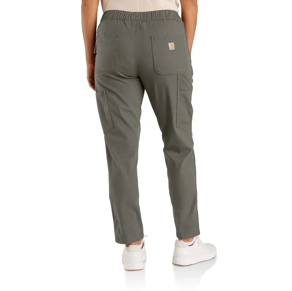 'Carhartt' Women's Force Ripstop Work Pant - Dusty Olive