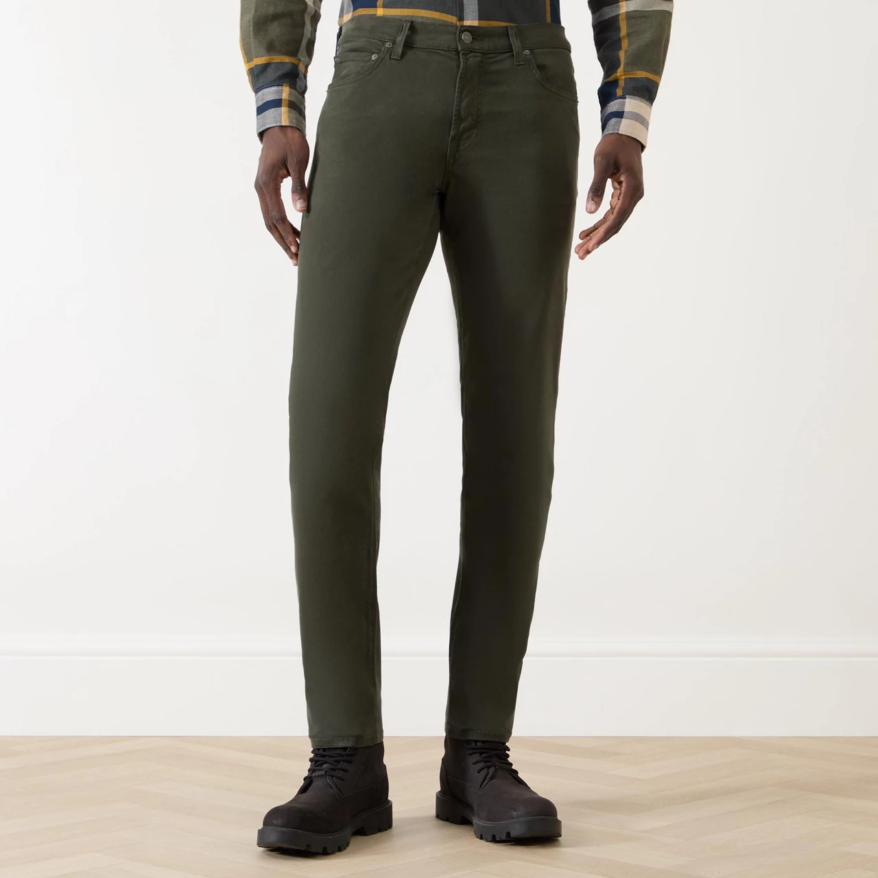 CITIZENS OF HUMANITY London Twill Casual Trousers - Dark Green