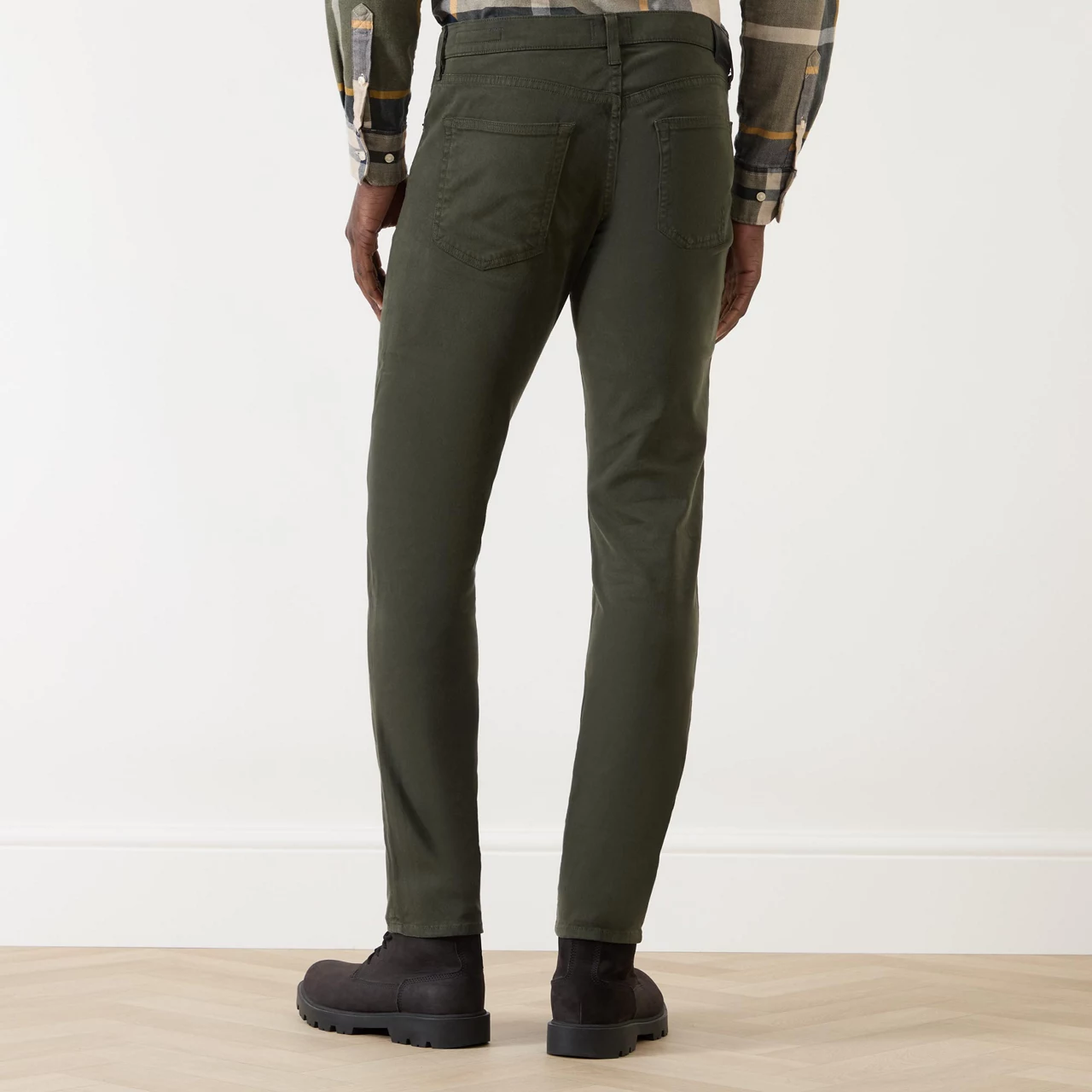 CITIZENS OF HUMANITY London Twill Casual Trousers - Dark Green