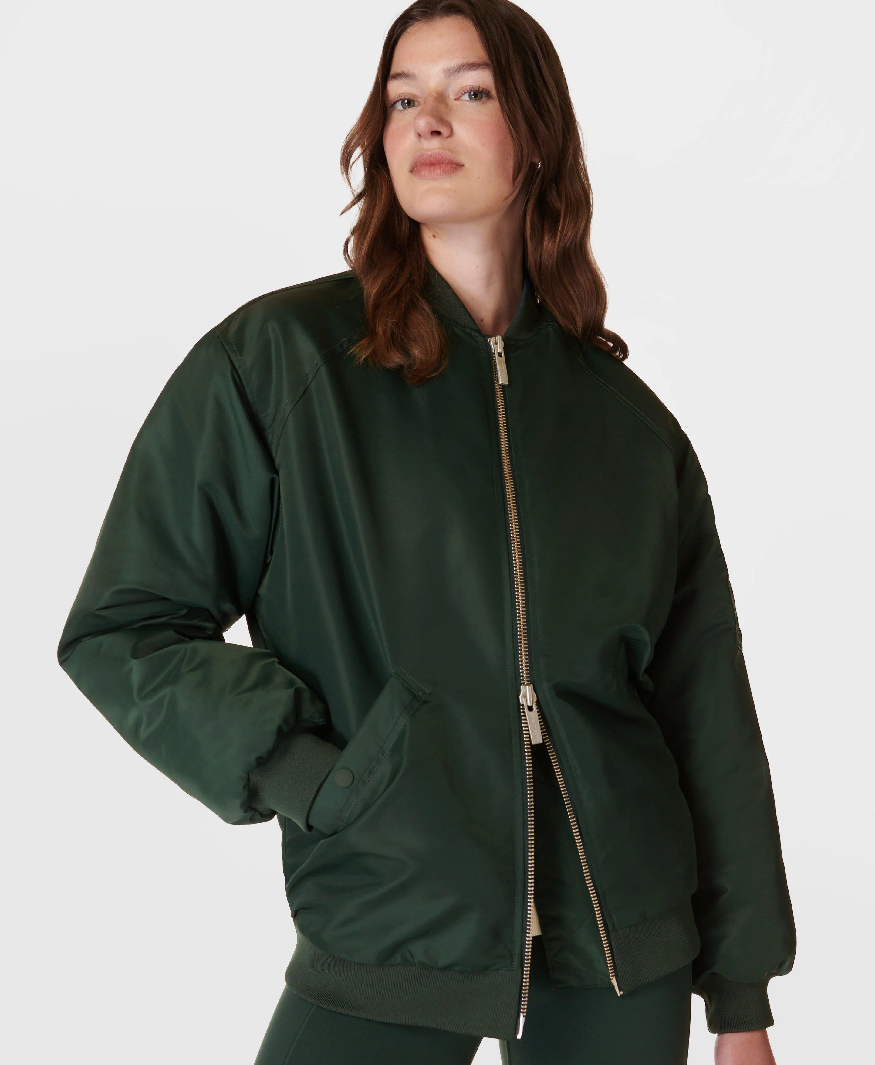 Cityscape Longline Bomber