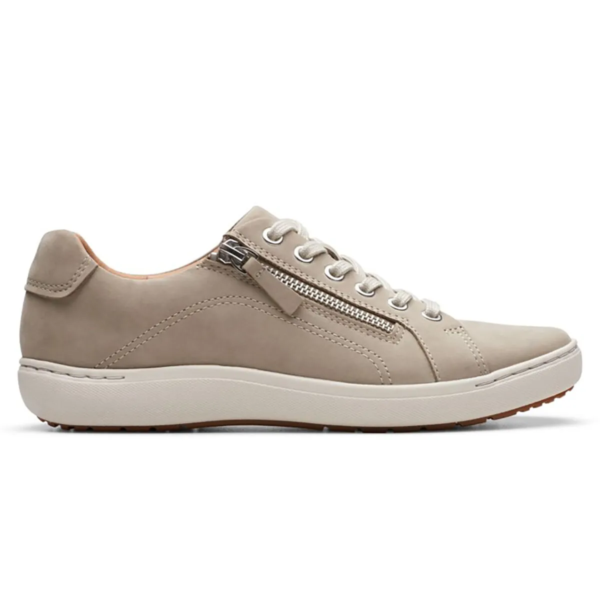 Clarks Women's Nalle Lace/Zip Sneaker