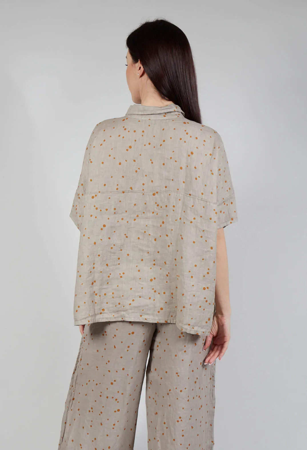 Cobo Ls Shirt In Ambra