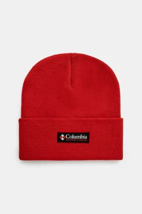 Columbia beanie City Trek Heavyweight red color