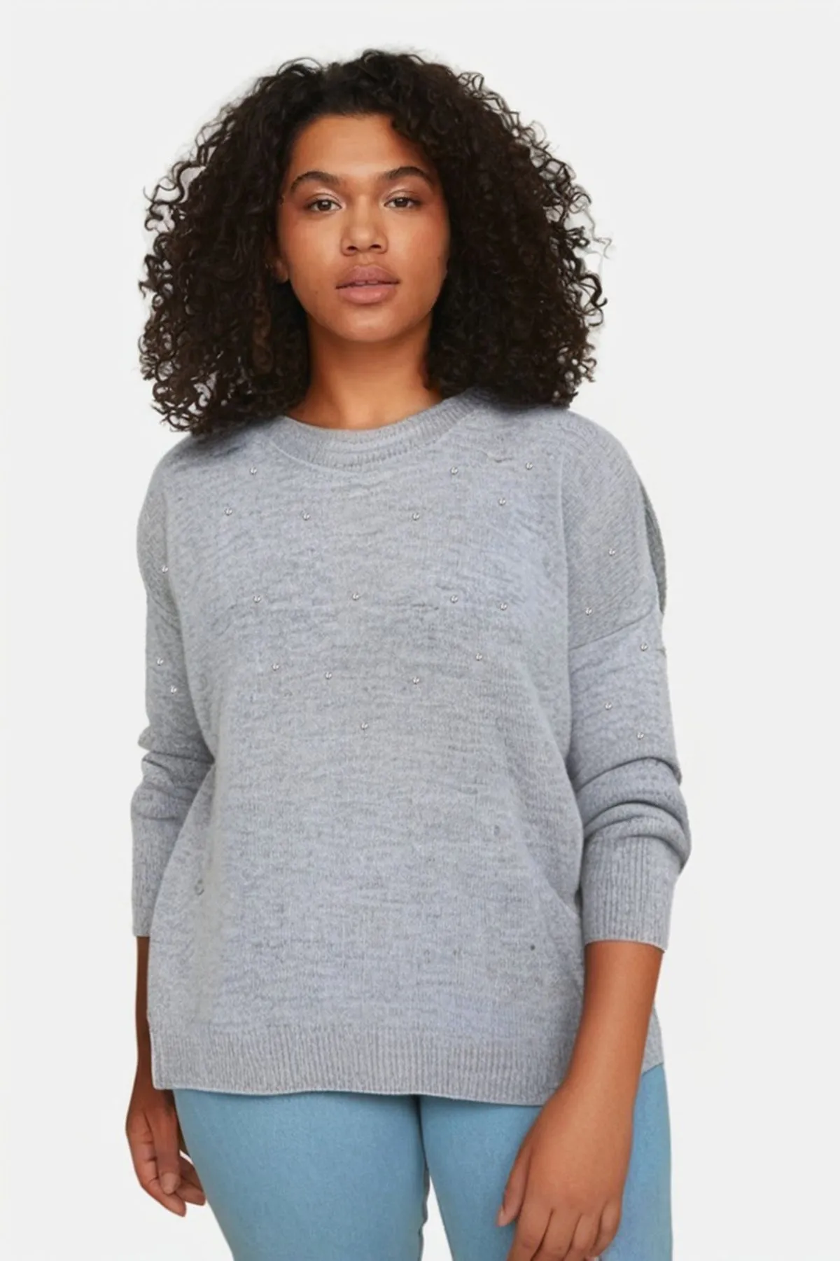 Crew Neck Knitwear Sweater