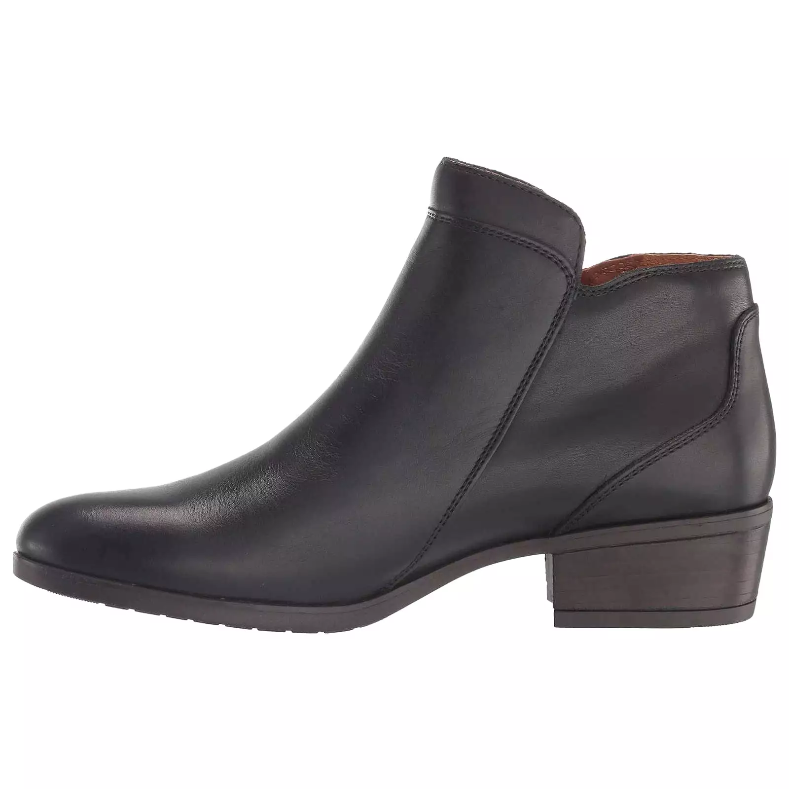 Daroca Calfskin Leather Women's Zip up Ankle Boots