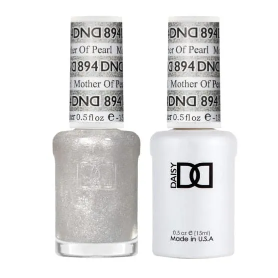 DND Matching Pair - Super Glitter Collection - 894 Mother of Pearl