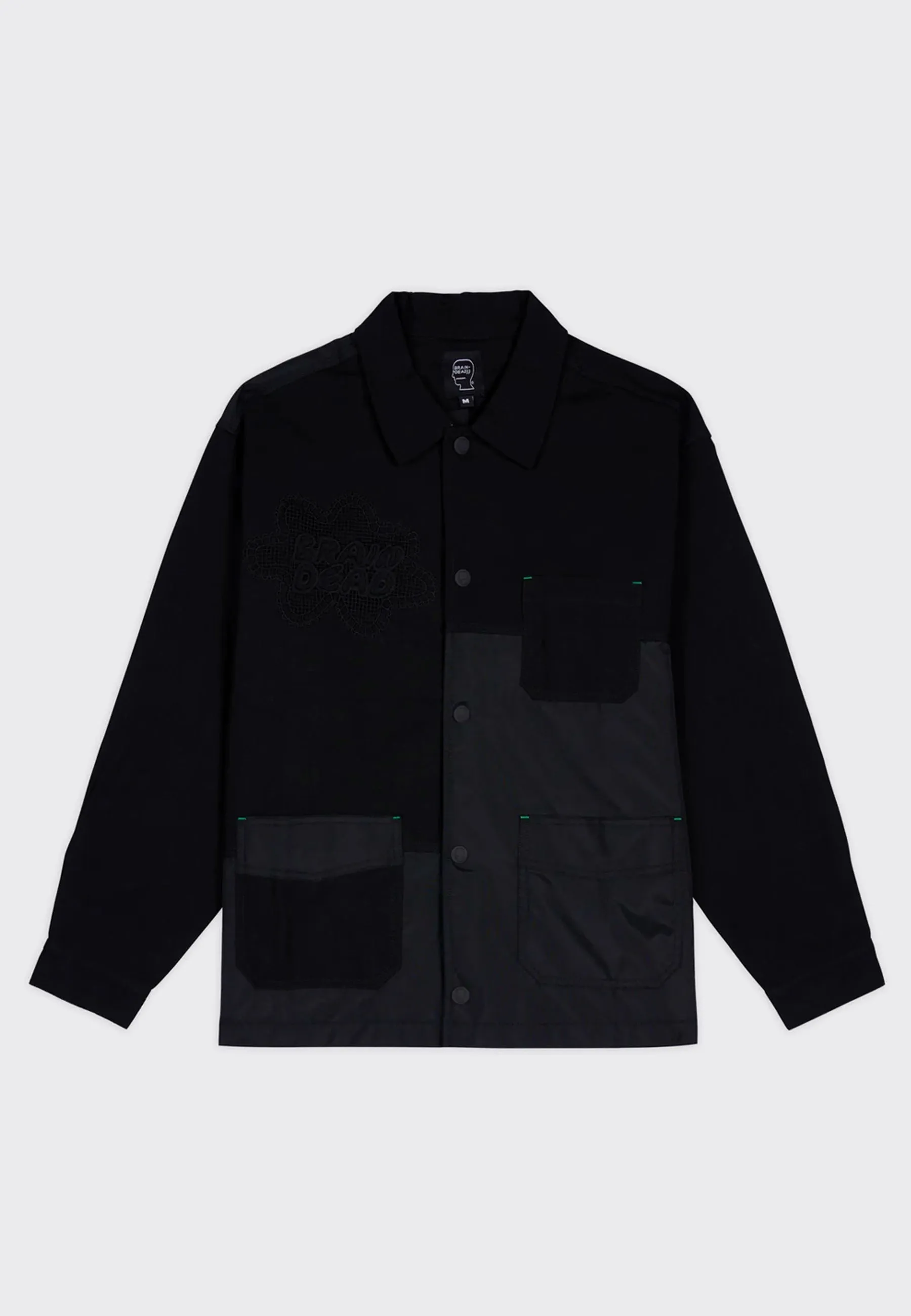 Doily Chore Coat - Black