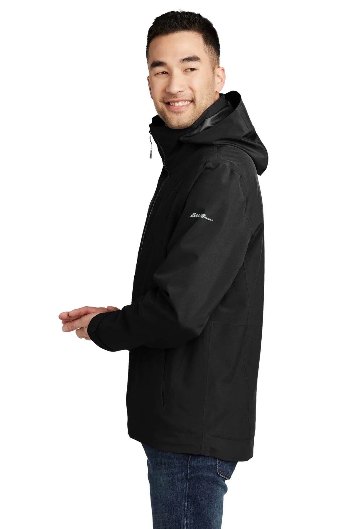 Eddie Bauer WeatherEdge 3-in-1 Jacket EB656 Black/ Storm Grey