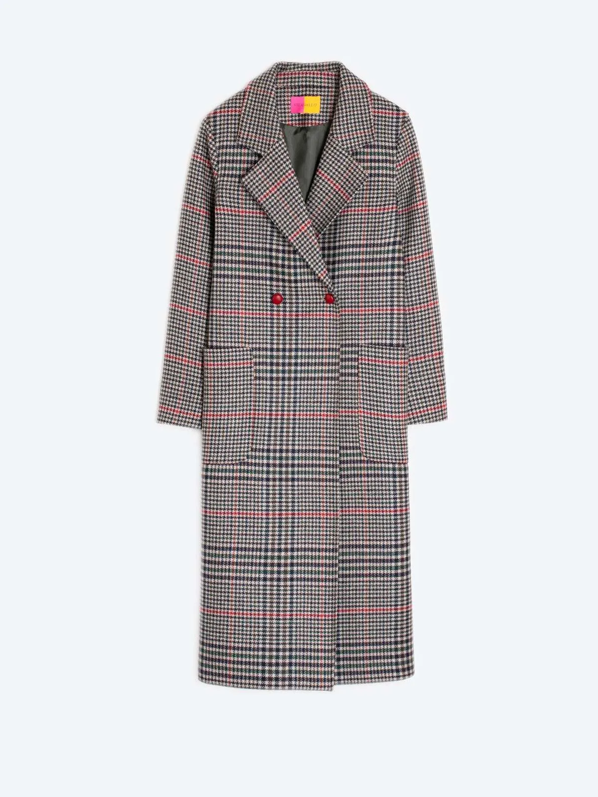 Eloise Plaid Coat - Multi