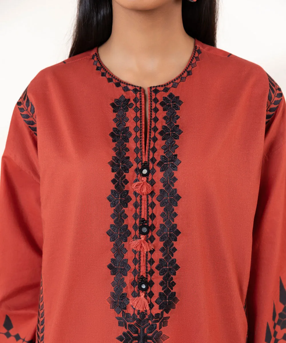 Embroidered Lawn Shirt