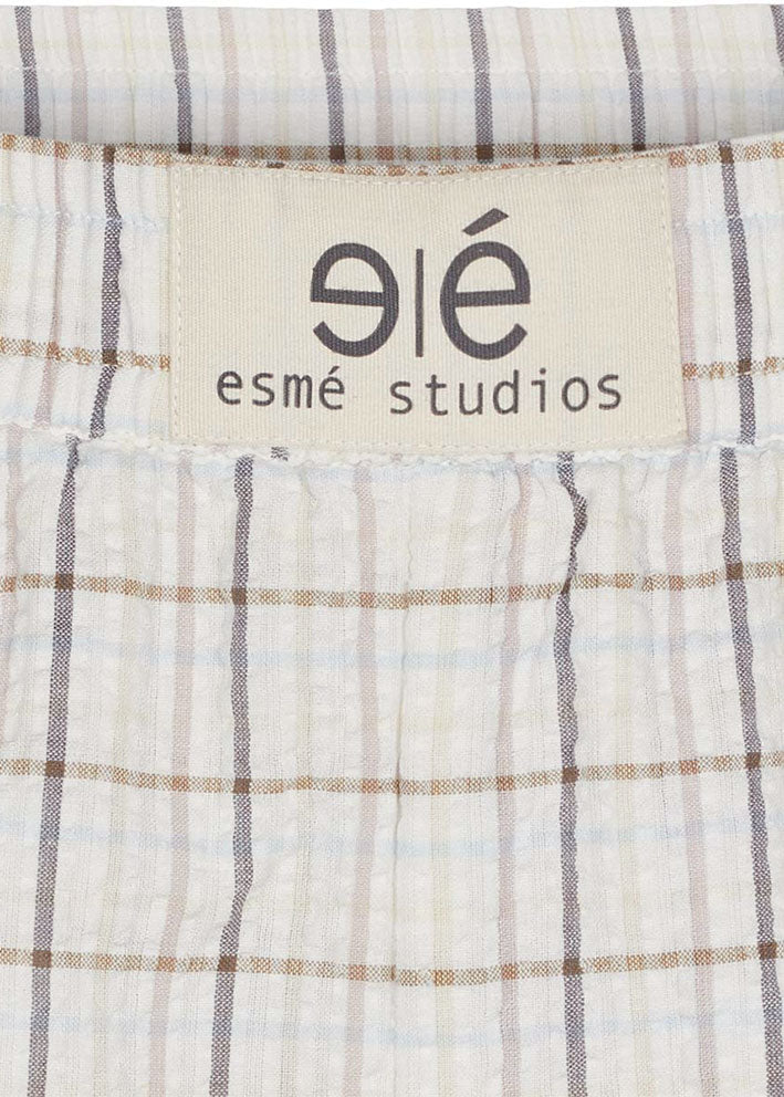 Esmé Studios Betty Shorts - Snow White Checks