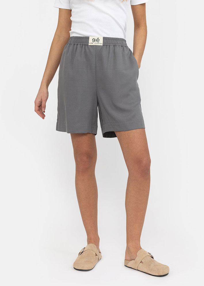 Esmé Studios Lica Shorts - Charcoal Gray