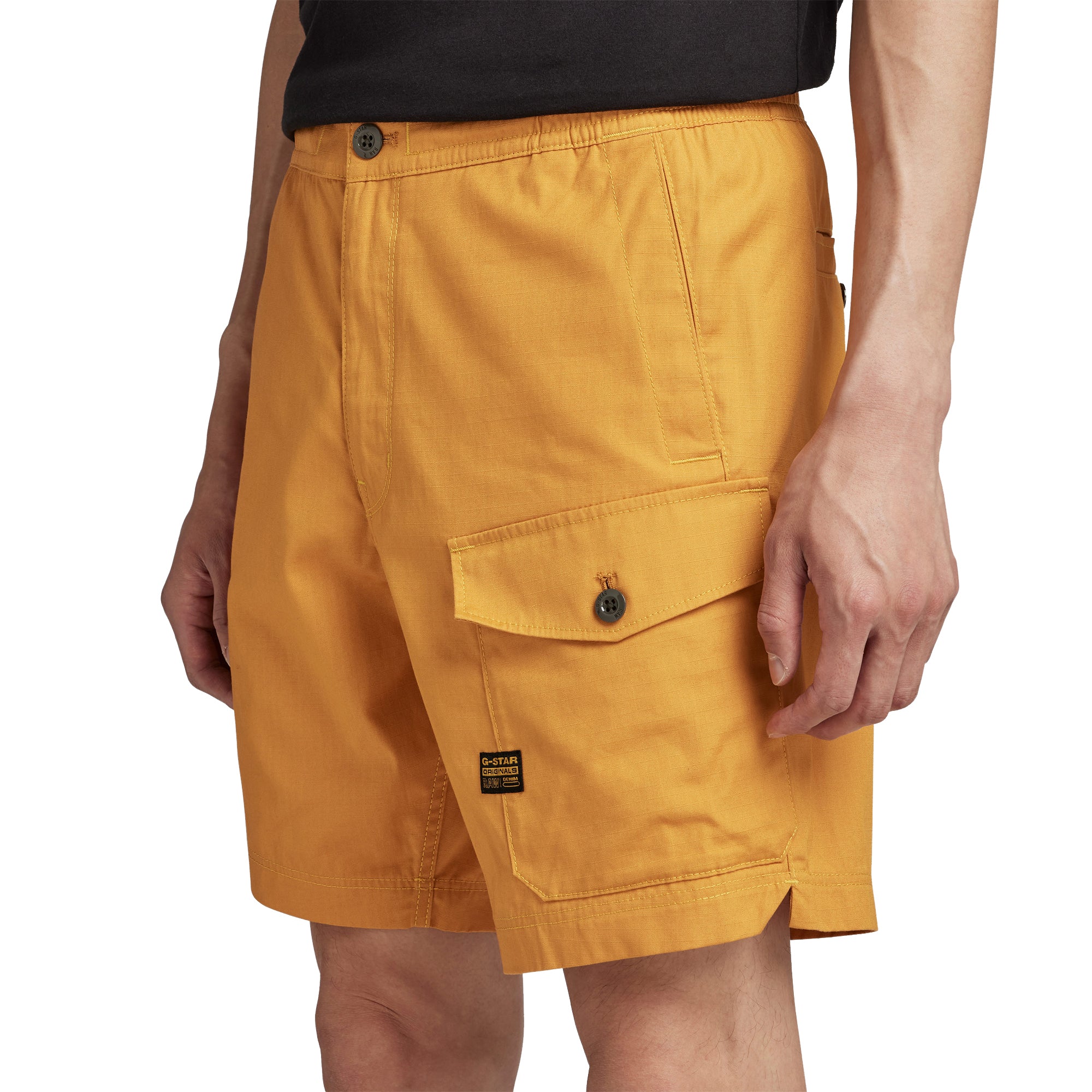 G-Star Sport Trainer Ripstop Shorts - Dull Yellow