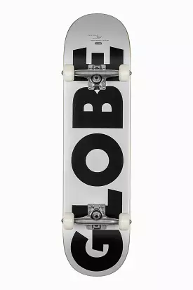 G0 Fubar - White/Black - 8.0 Complete Skateboard