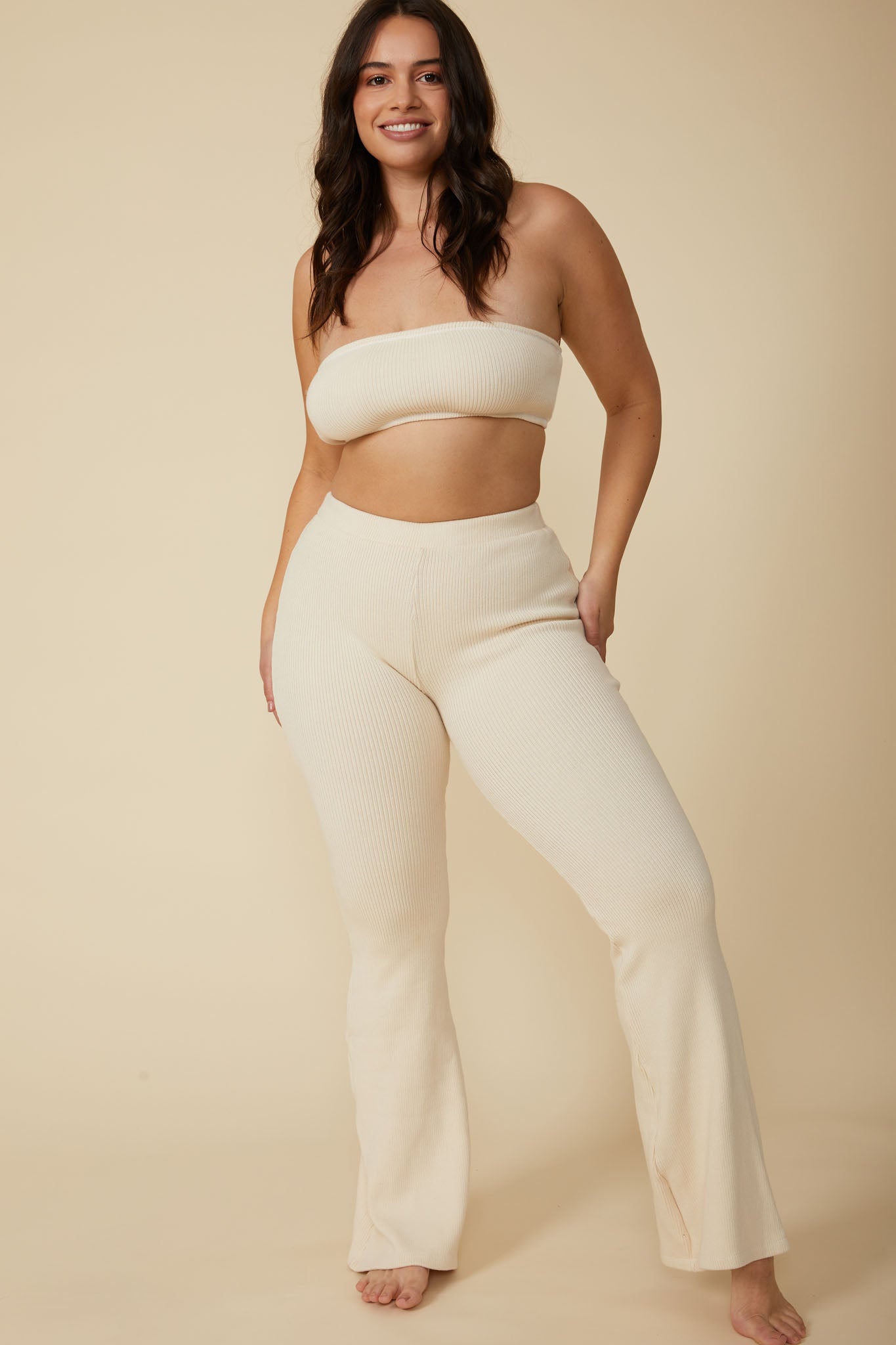 Gia Rib Flare Pant