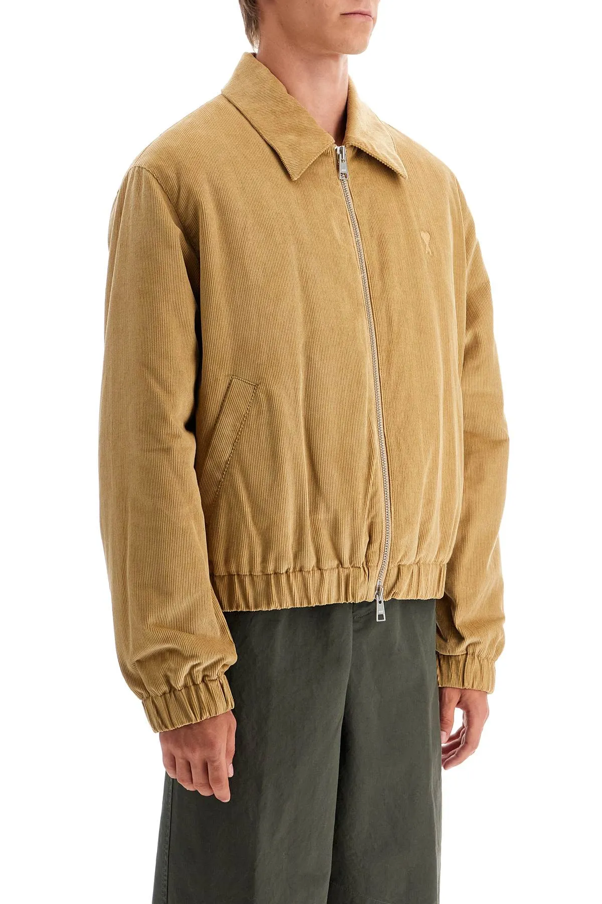 Giacca Bomber In Corduroy