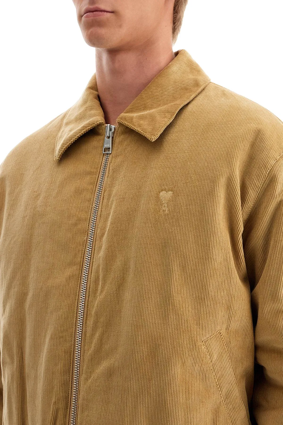 Giacca Bomber In Corduroy