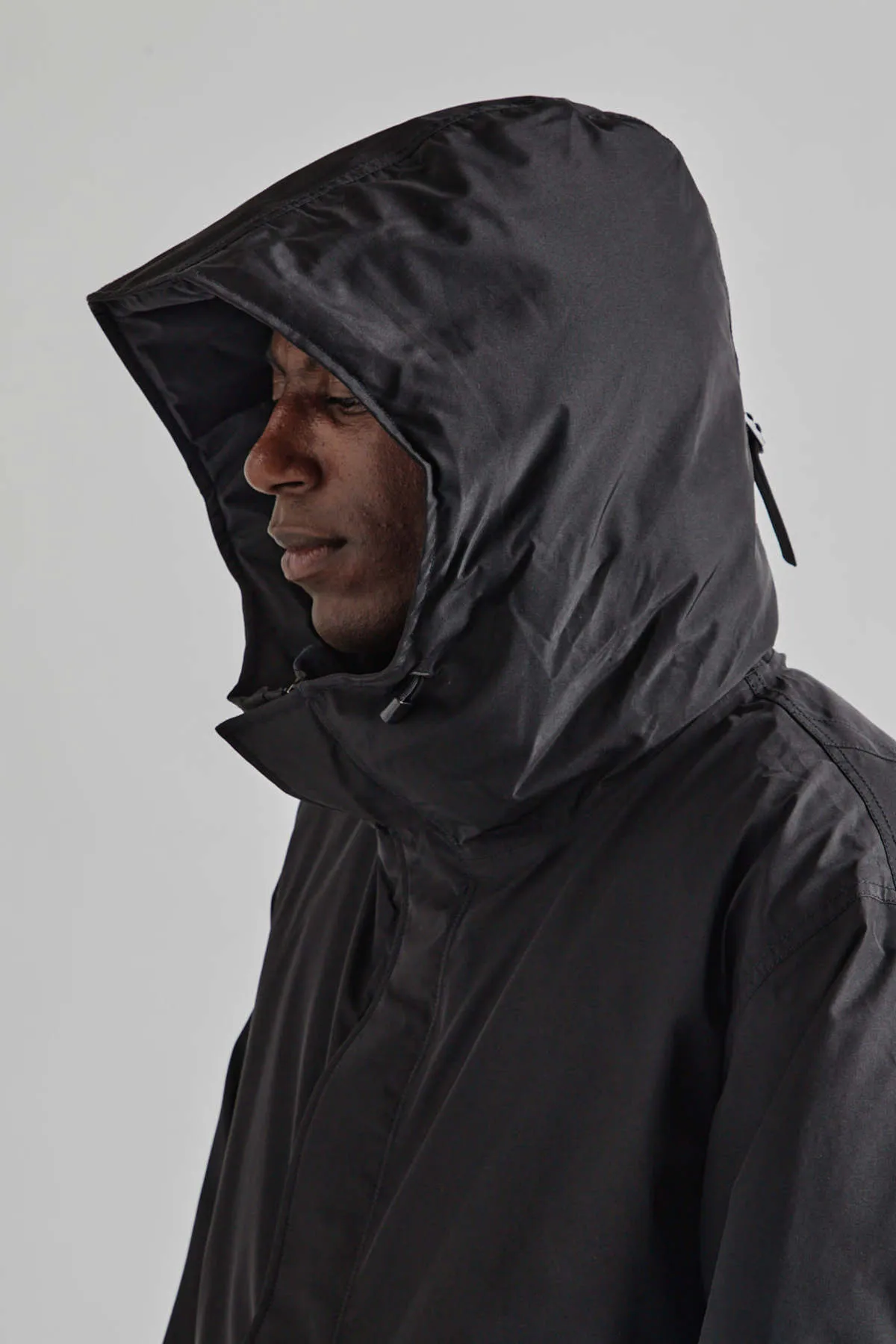 GORE-TEX Long Down Coat - Black