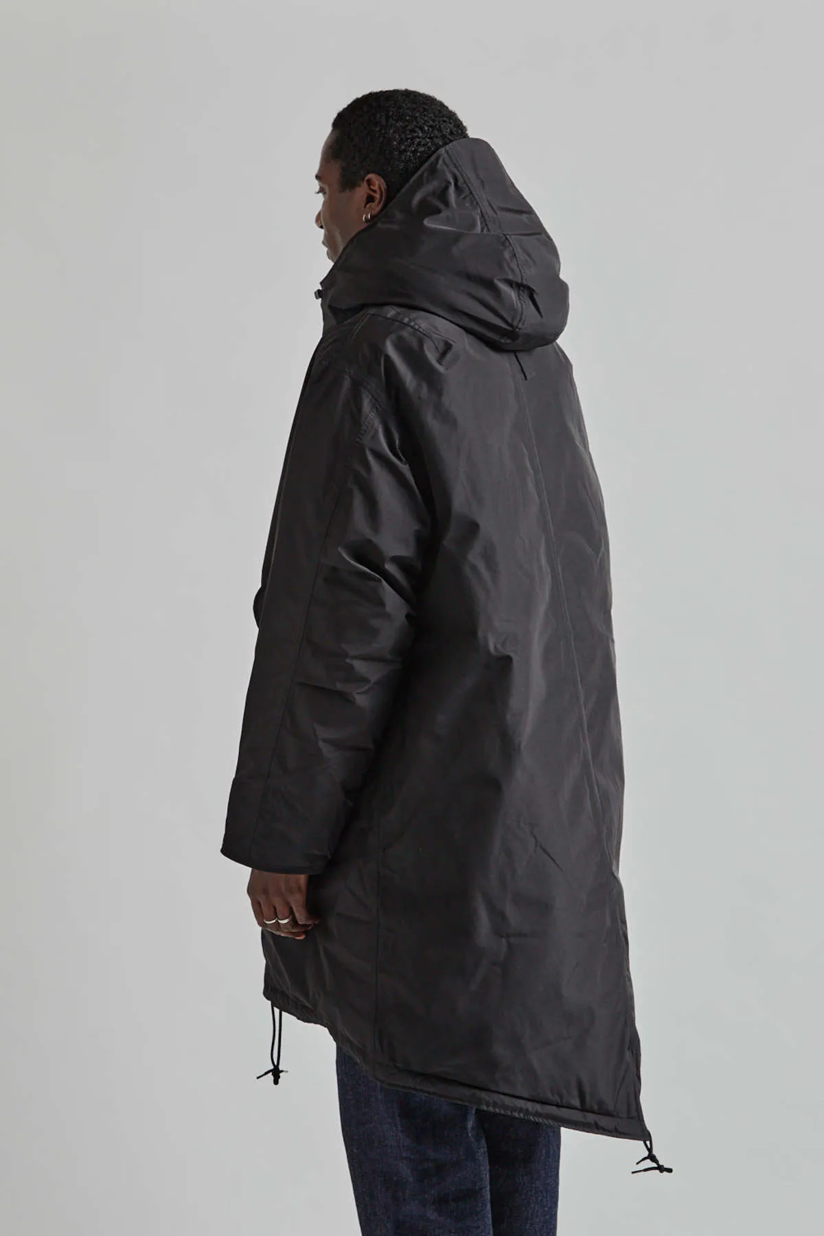 GORE-TEX Long Down Coat - Black